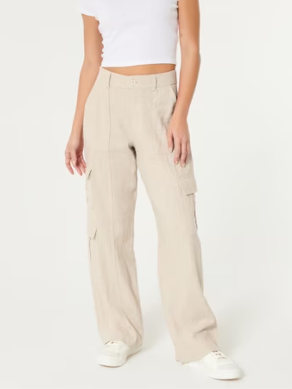 NWT Hollister Ultra High Rise Vintage Baggy Cargo Pant